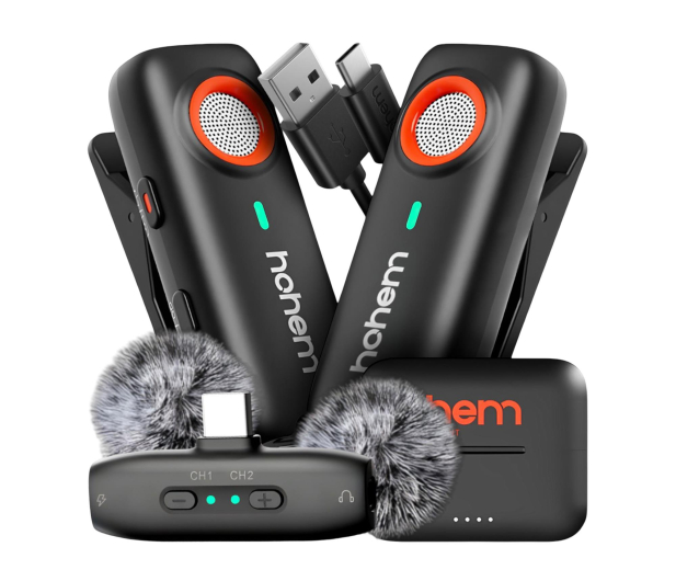 Hohem MIC-01 (2 TX + 1 RX) USB-C - 1360568 - zdjęcie